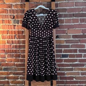 London Times Polka Dot Dress
